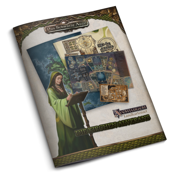 DSA - Landkartenset der Kirchen Alverans