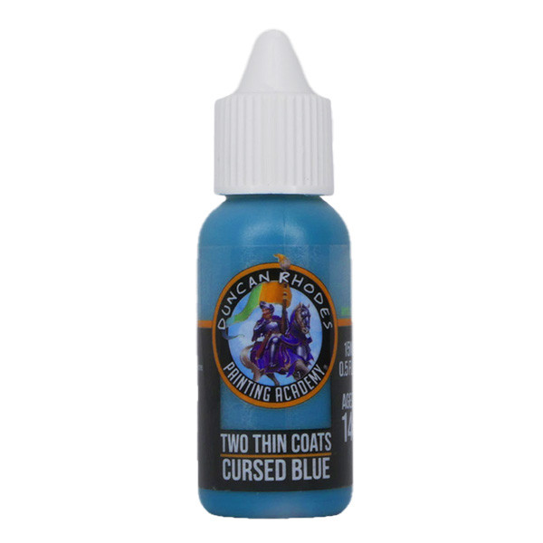 Two Thin Coats Paints - Cursed Blue 15ml