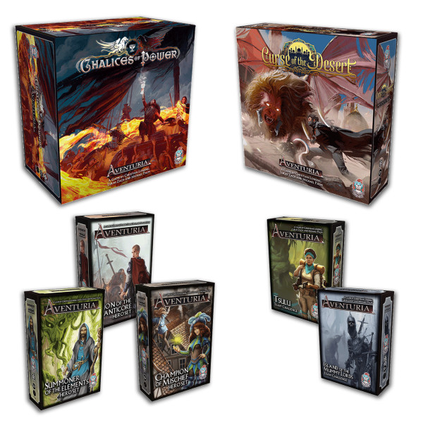 Aventuria - Chalices of Power and Curse of the Desert - Bundle