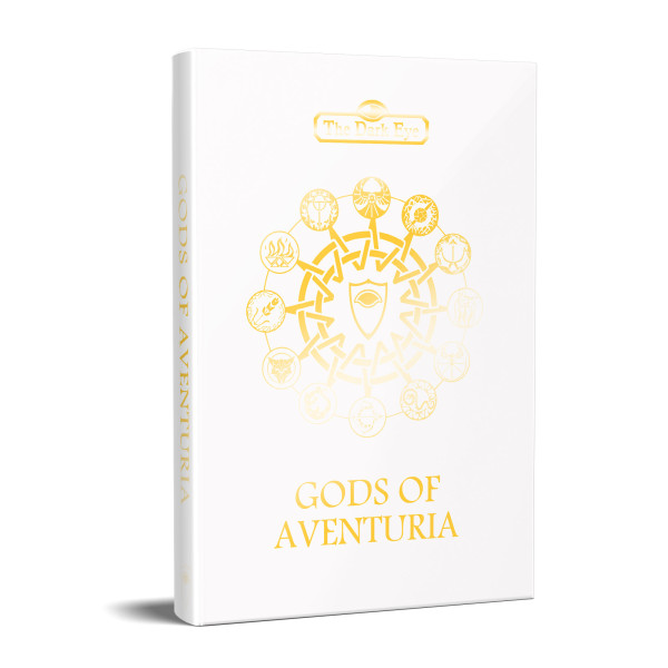 TDE - Gods of Aventuria Charity (white leatherette)