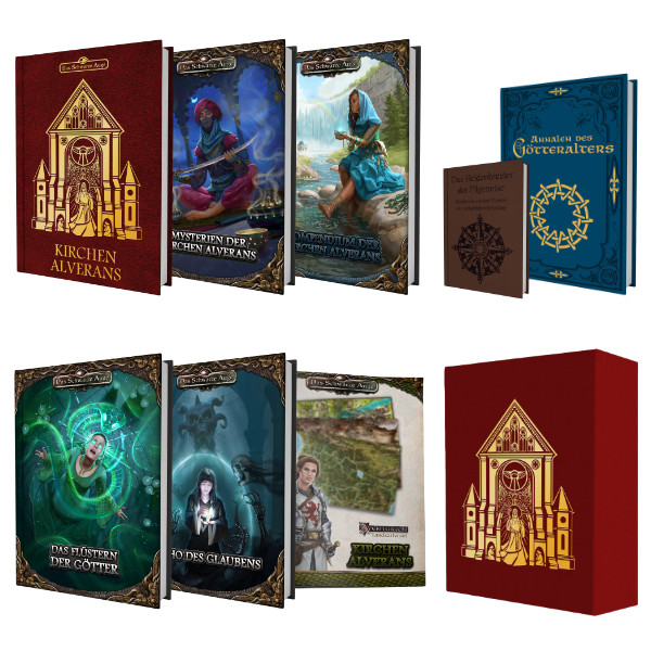 DSA5 Sammelbox - Kirchen Alverans - Limitiert