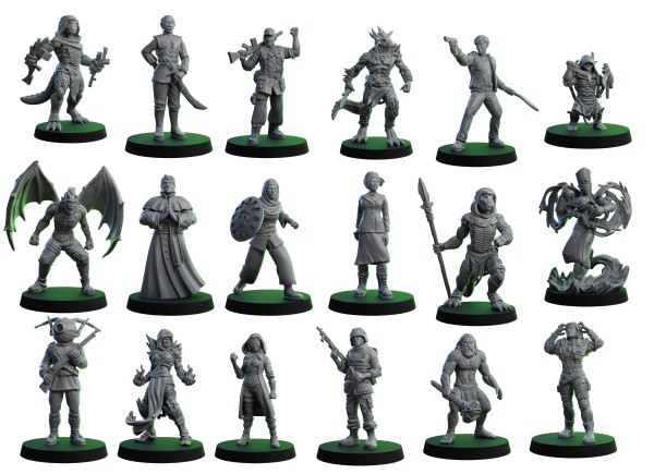 Torg Eternity - Miniaturen Bundle 3