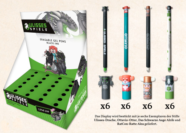Ulisses Fantasy Gelstifte - Display
