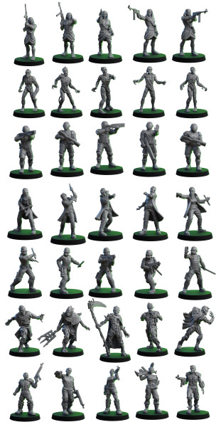 Torg Eternity - Miniaturen Bundle 5