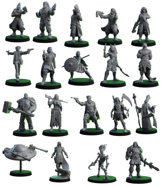 Torg Eternity - Miniaturen Bundle 4