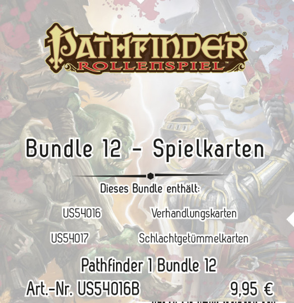 BUNDLE EINLEGER SPIELKARTENSETS