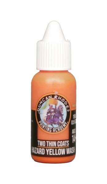 Two Thin Coats Paints - Hazard Yellow Wash 15ml