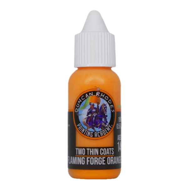Two Thin Coats Paints - Flaming Forge Orange 15ml