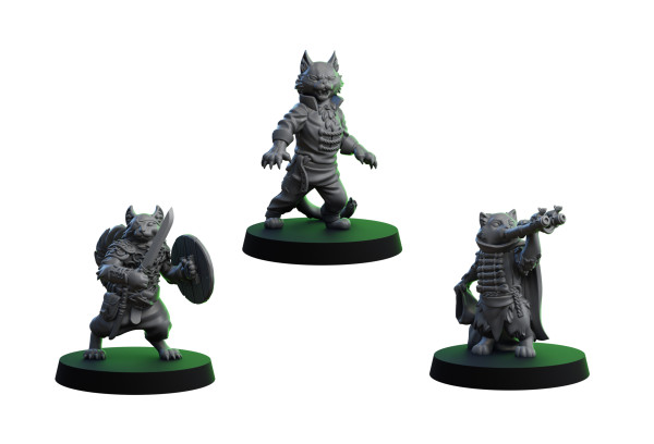 Die Schwarze Katze - Miniaturen Bundle 1