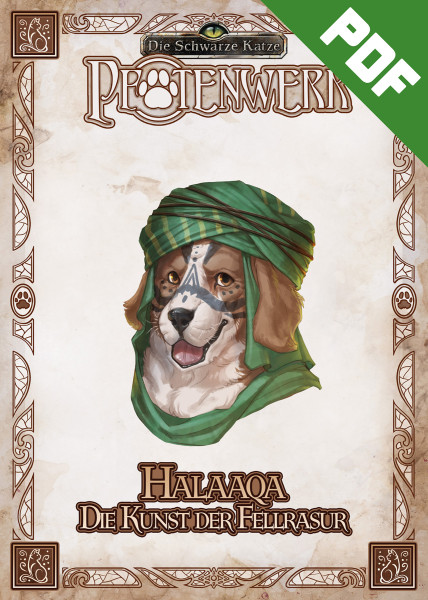 Die Schwarze Katze - Halaaqa - die Kunst der Fellrasur