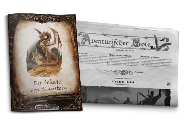 Heldenwerk Der Schatz von Blaustein + Avent. Bote 234