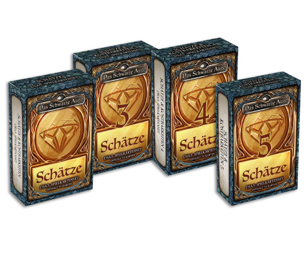 DSA5 - Spielkartenset Schätze &amp; Kostbarkeiten Bundle