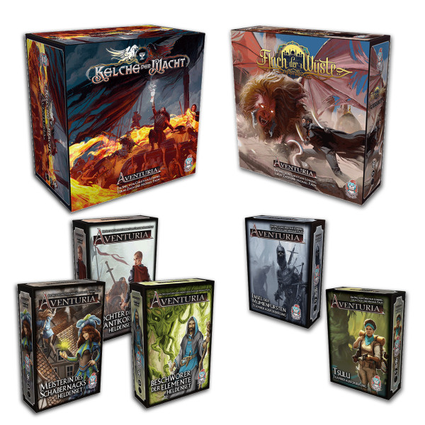 Aventuria - Kelche der Macht und Fluch der Wüste - Bundle
