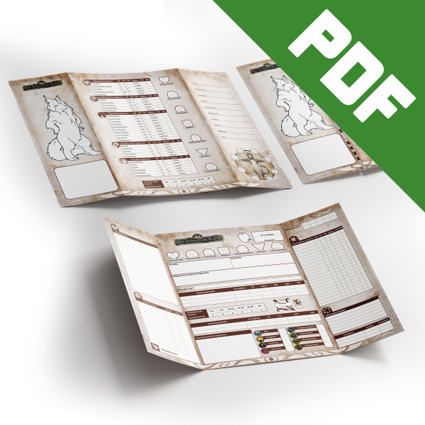 Die Schwarze Katze - Charakterbögen Bundle