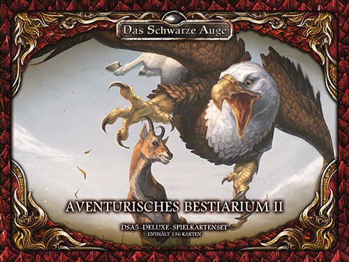 DSA 5 SPIELKARTENSET AVENTURISCHES BESTIARIUM 2